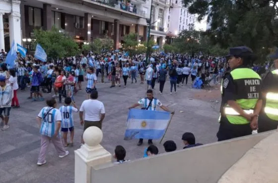 Tras los festejos del Mundial, 45 personas terminaron detenidas en Salta