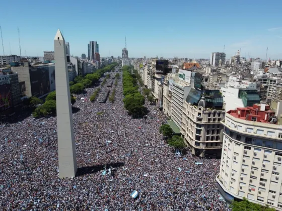 Más de 5 millones de argentinos recibieron a la Selección Argentina