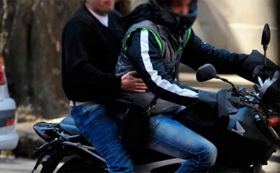 Fueron identificados dos motochorros