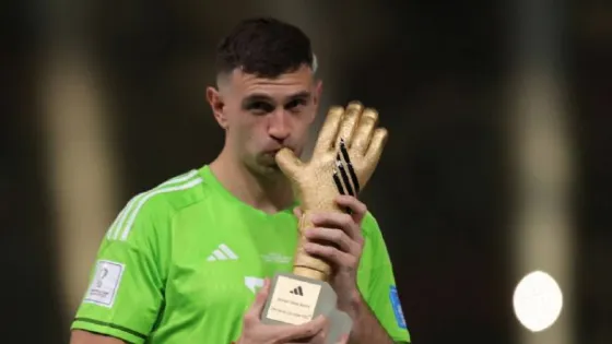 El Dibu Martínez llegó al espacio