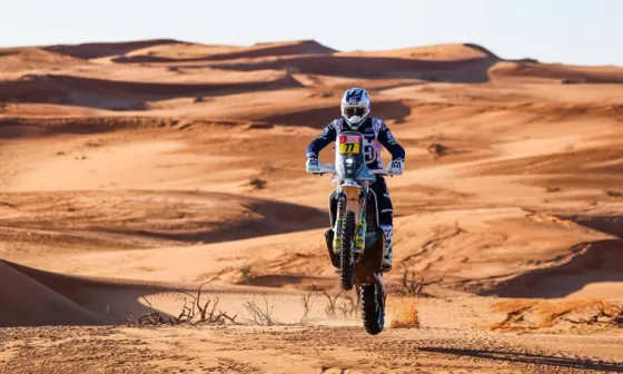 Luciano Benavides ganó una nueva etapa en el Dakar 2023