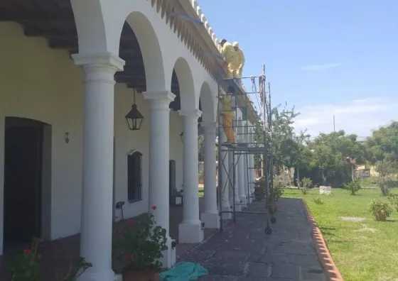 Realizan mejoras en la Casona de Castañares