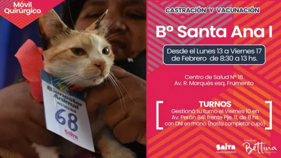 El Móvil Quirúrgico visitará barrio Santa Ana I