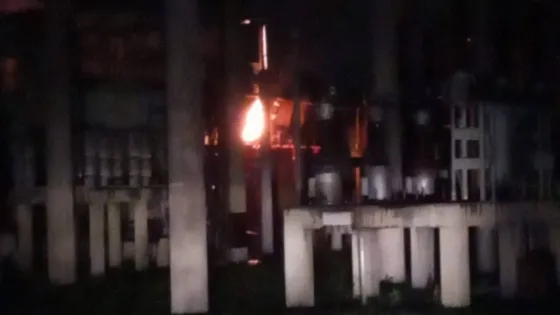 Un apagón afectó varios barrios tras el incendio en Transnoa