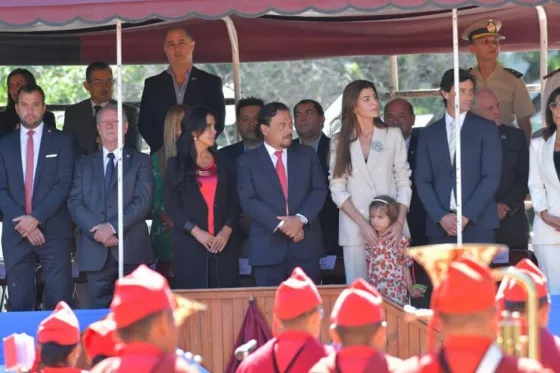 Autoridades presenciaron los actos por el 210° aniversario de la Batalla de Salta