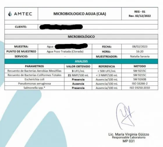 Aguas del Norte demandó a una vecina del Grand Bourg