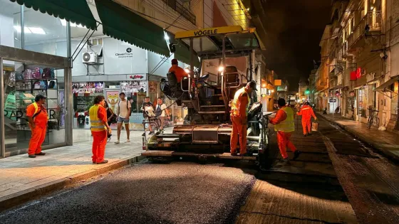 Finalizó la repavimentación de calle Mitre entre Leguizamón y Av. Belgrano