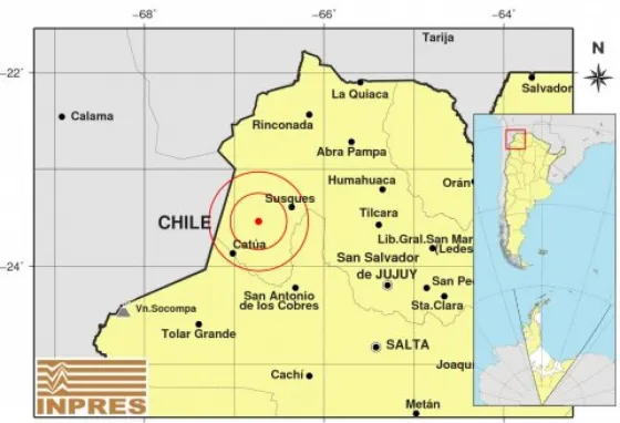 Sismo en Salta: el alerta que le llegó a miles de salteños