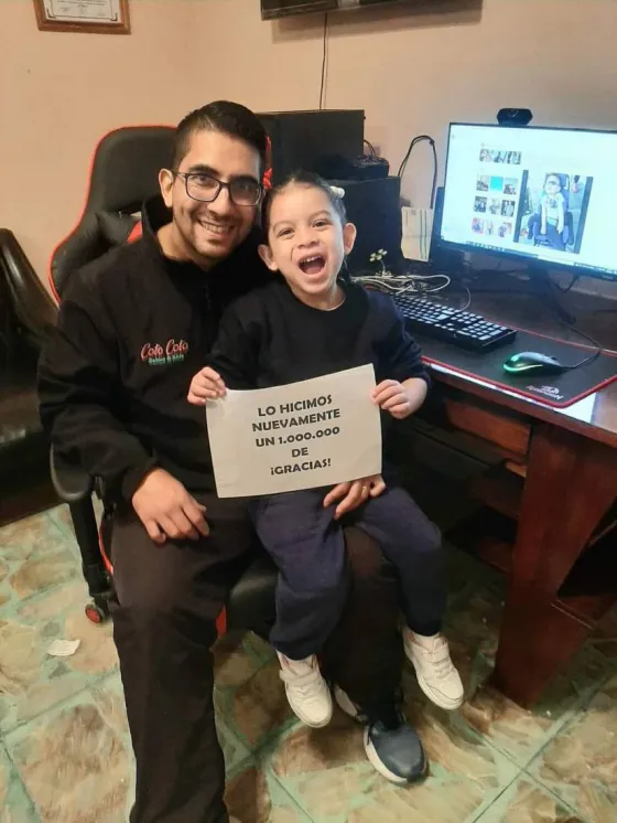 Héroes sin capa: Carlos González recaudó más de $1 millón para un nene salteño