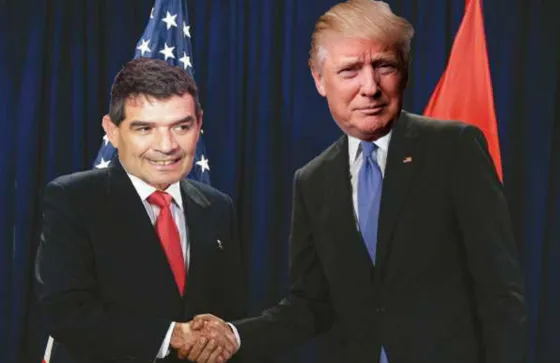 Olmedo, el primer diputado argentino de Trump