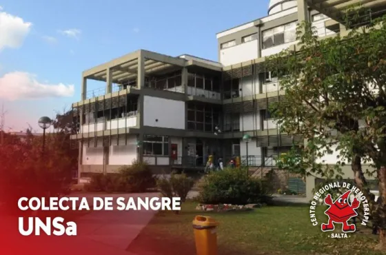 Continúa la colecta de sangre de todo grupo y factor en la UNSa