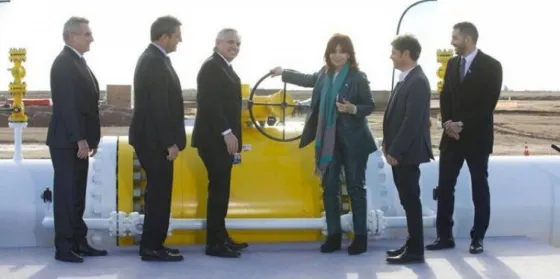 Inauguración del Gasoducto Néstor Kirchner: la palabra de Massa, Cristina y Alberto