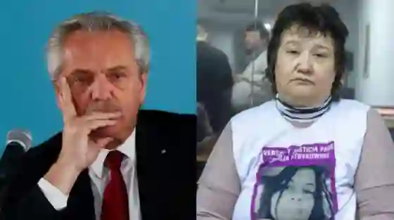 Alberto Fernández se reunió con la madre de Cecilia Strzyzowski