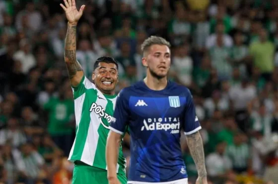 Dura derrota de Racing en su visita a Atlético Nacional