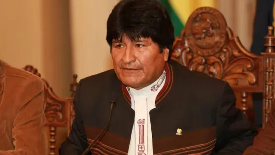 Evo Morales anunció que se postulará a la presidencia de Bolivia