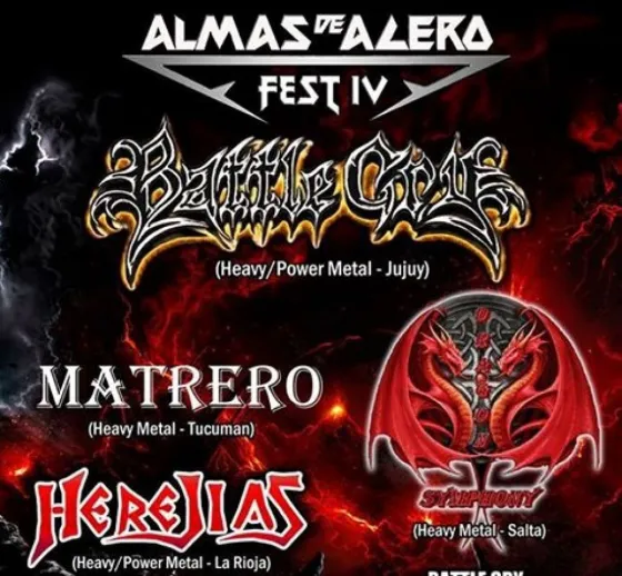 Se viene la 4°edición de Almas de Acero Fest