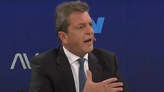 Massa dijo que si es electo "muere definitivamente la grieta"