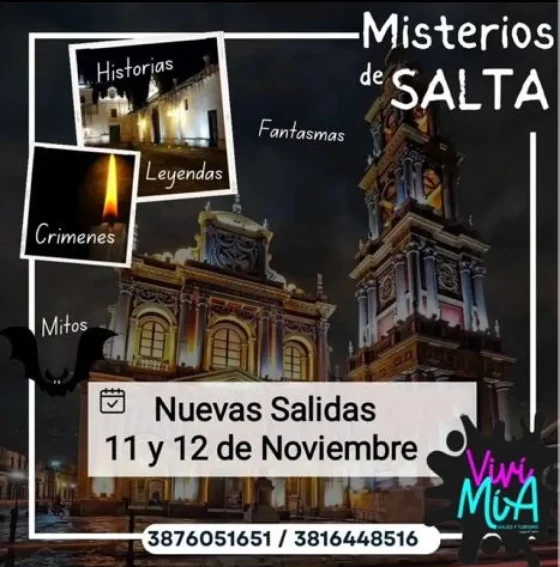 Misterios de Salta: una manera distinta de recorrer la ciudad