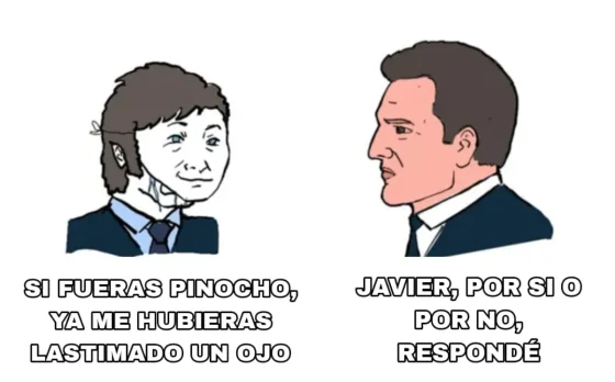 Los mejores memes del debate entre Milei y Massa