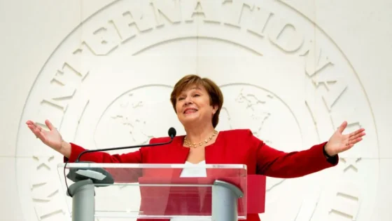 La directora del FMI felicitó a Javier Milei