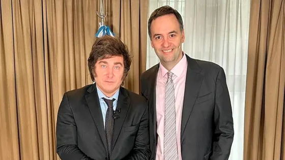 Confirmaron a Manuel Adorni como vocero presidencial de Javier Milei