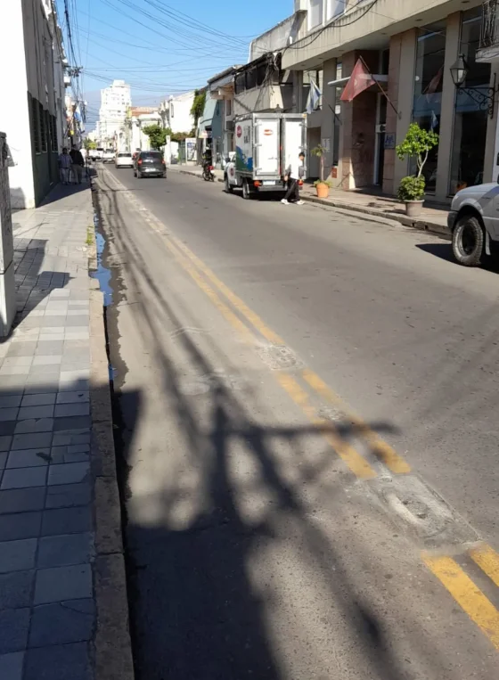 Retiraron la ciclovía de la calle Alvarado