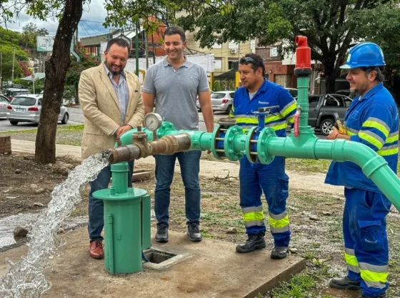 Está en funcionamiento un nuevo pozo de abastecimiento de agua potable
