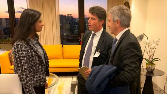 Nicolás Posse y Luis Caputo se reunieron con el FMI