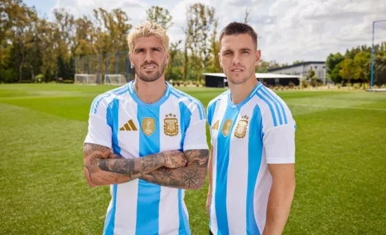 Los campeones tienen nuevas camisetas para la Copa América 2024