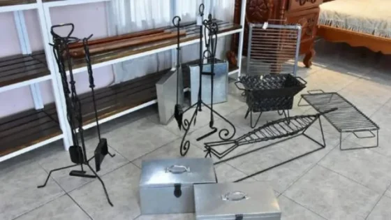 Exposición y venta de productos artesanales en el Servicio Penitenciario de Salta