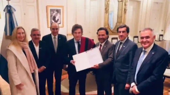 Sáenz se reunió con el presidente Milei y le entregó el Pacto de Güemes