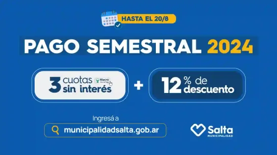 La municipalidad pone en marcha el Pago Semestral de tributos 2024