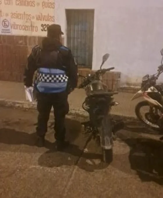 Policía Vial recuperó dos motos con pedido de secuestro