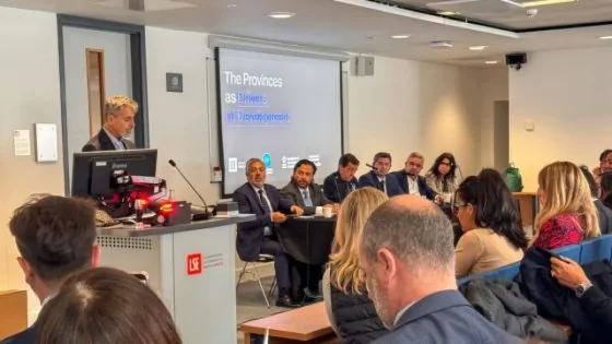 Sáenz expuso en Londres sobre el potencial de desarrollo de las provincias argentinas