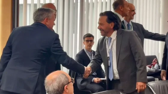 Sáenz se reunió con directivos de Glencore