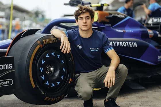Franco Colapinto corre en el Gran Premio de Estados Unidos