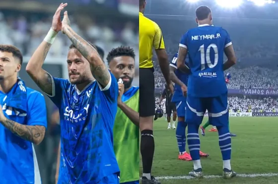 Neymar volvió a las canchas