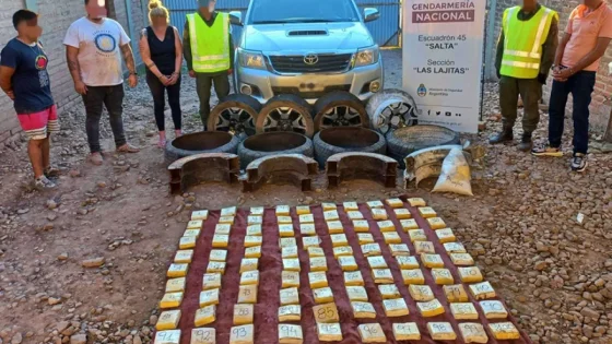 Preventiva para una pareja que llevaba 58 kilos de cocaína