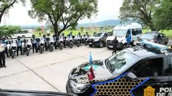 La gestión de Sáenz renovó más del 45% del parque automotor de Seguridad