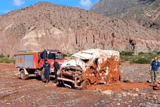 Fin de semana pasado por agua en Salta