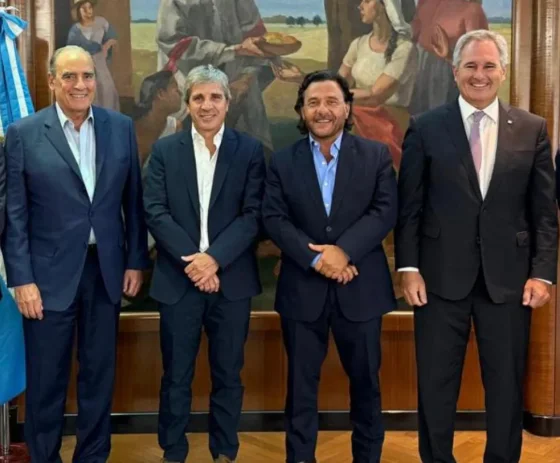 Sáenz y gobernadores se reunieron con Francos y Caputo por obra pública