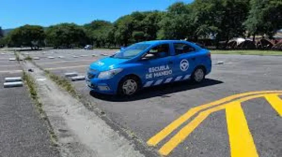 La Escuela Municipal de Manejo comenzó con sus clases prácticas