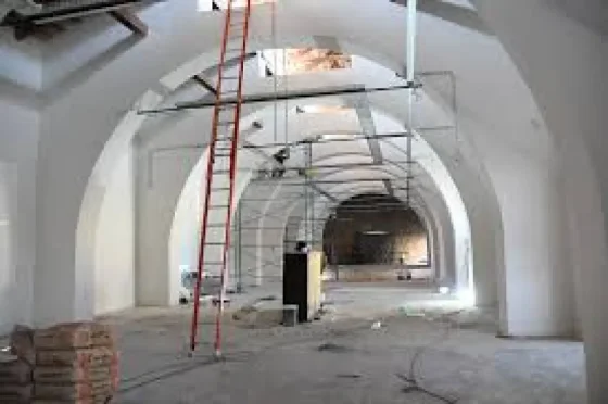 Avanzan las obras en el Centro Cultural Dino Saluzzi