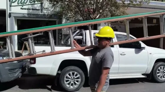 Retiraron cables en desuso sobre la calle Balcarce