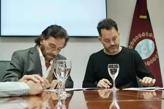 Municipio y Provincia firmaron un convenio para reconstruir el mercado San Miguel