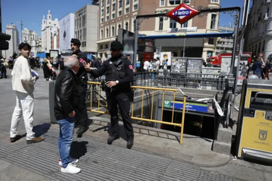 España sufre un apagón eléctrico masivo en todo el país