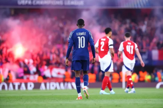 París Saint Germain venció al Arsenal por la ida de las semifinales