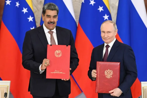Putin y Maduro firmaron un acuerdo de asociación estratégica