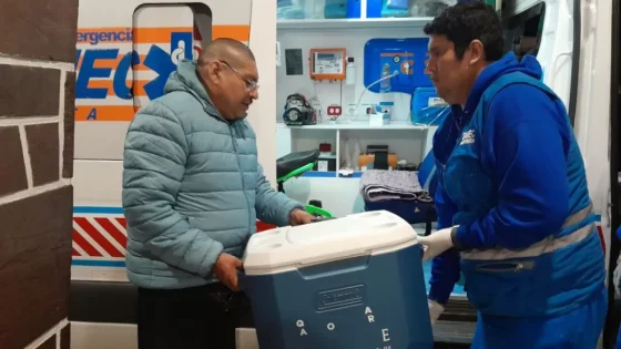 Importante operativo de ablación moviliza a equipos médicos y personal de Tránsito