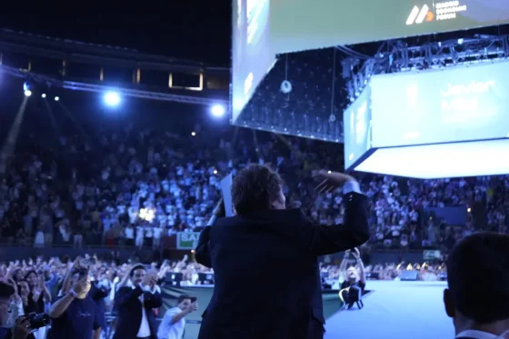 Javier Milei cerró el Foro Económico de Madrid